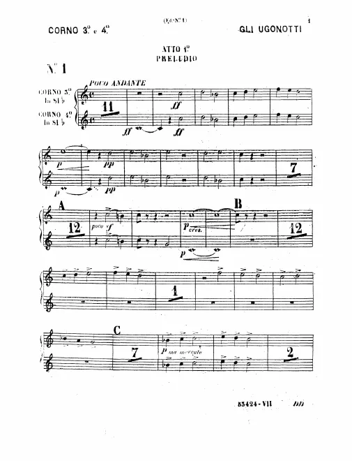 Horn 3/4