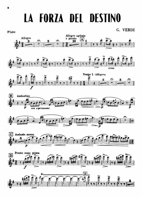 Flute, Piccolo