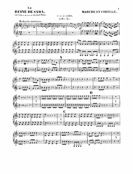 Horn 1/2 (E♭), 3/4 (B♭)