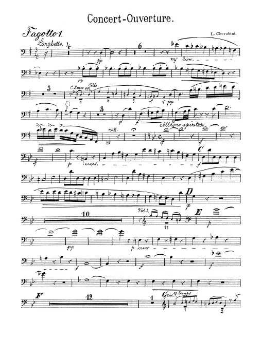 Bassoon 1, 2