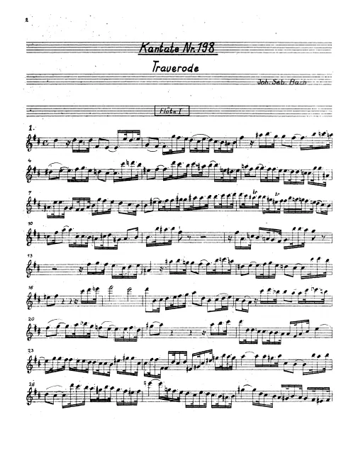 Flute 1, 2