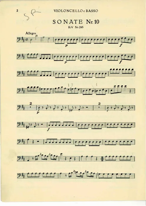 Cellos/Basses