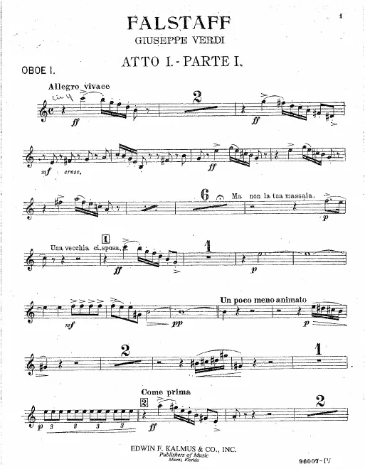 Oboe 1