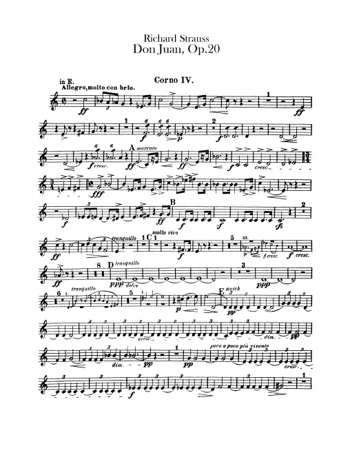 Horn 4 (E/F)