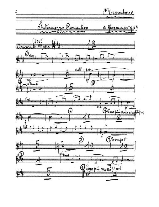 Trombone 1, Tuba