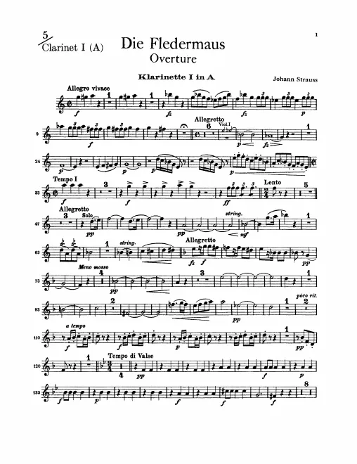Clarinet 1 (A/B/C)