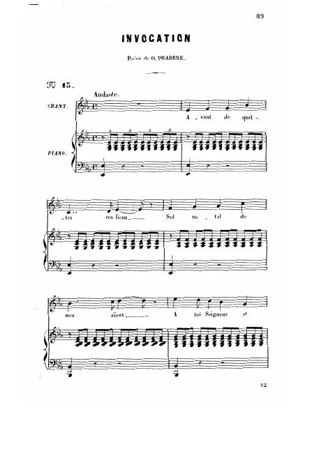 Complete Score (E♭ major)