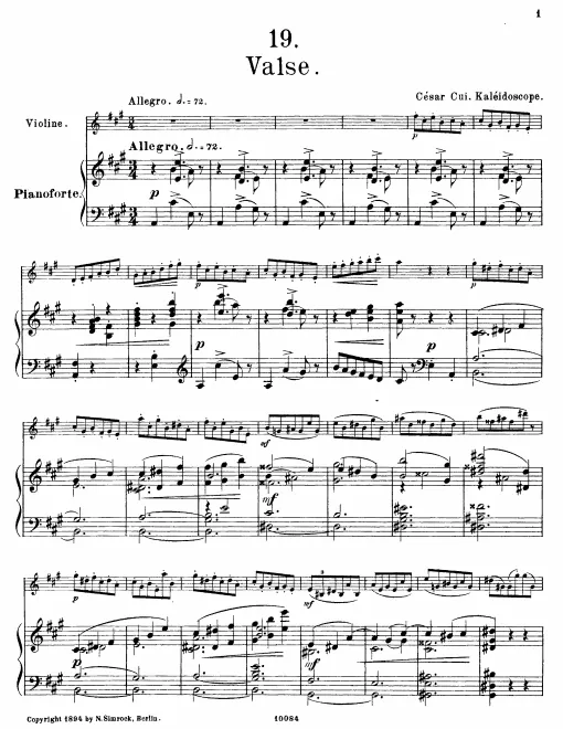 19. Valse