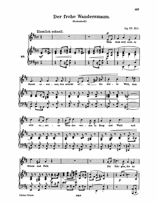 Complete Score (original / high voice)