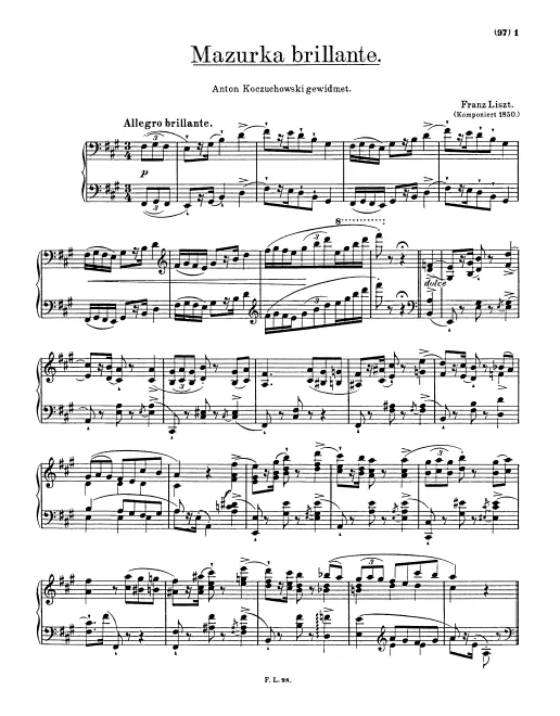 Complete Score (S.221)