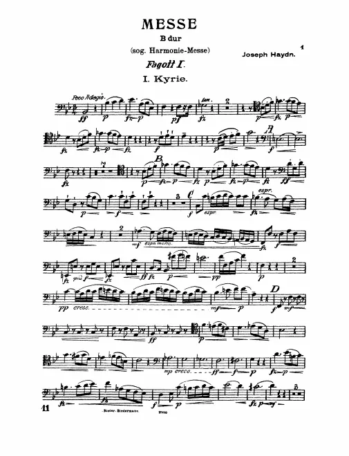 Bassoon 1, 2