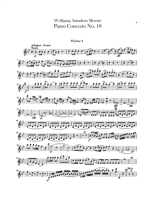 Violins I