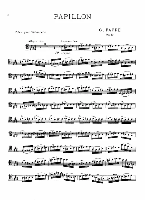 Complete Score and Cello Part