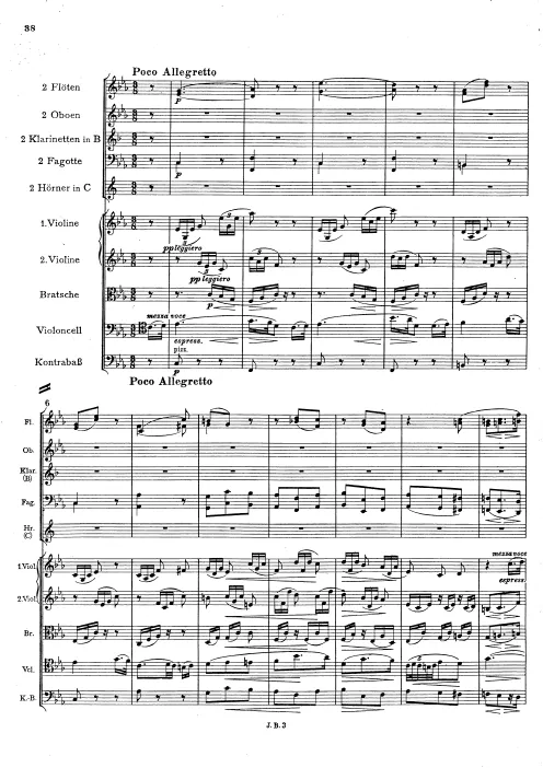 3. Poco allegretto