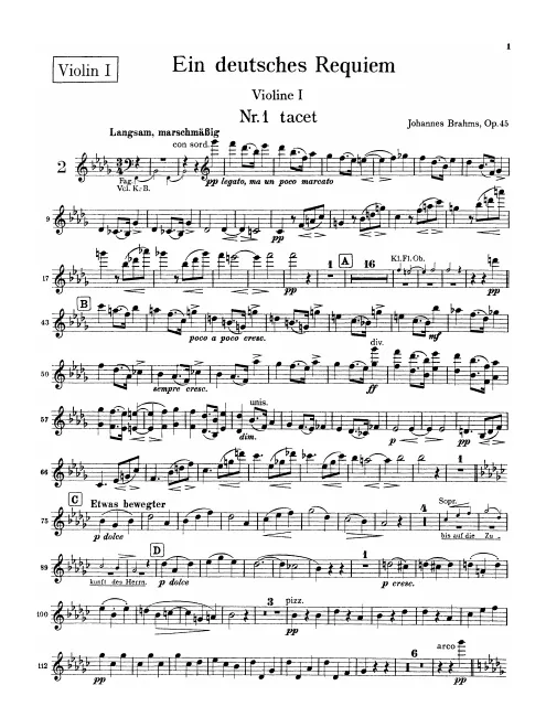 Violins I