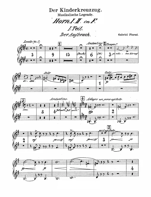 Horn 1/2, 3/4 (F)