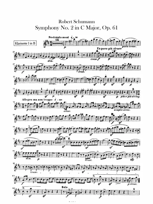 Clarinet 1, 2 (B)