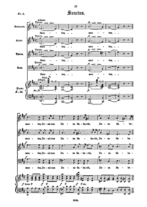 4. Sanctus/5. Benedictus