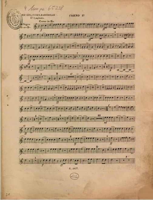 Horn 1 (E)