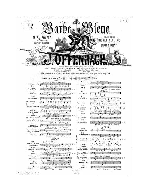 No.8, Légende de Barbe-bleue: "Encore une, soldats" (Act I)