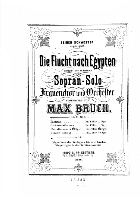 1. Die Flucht nach Egypten