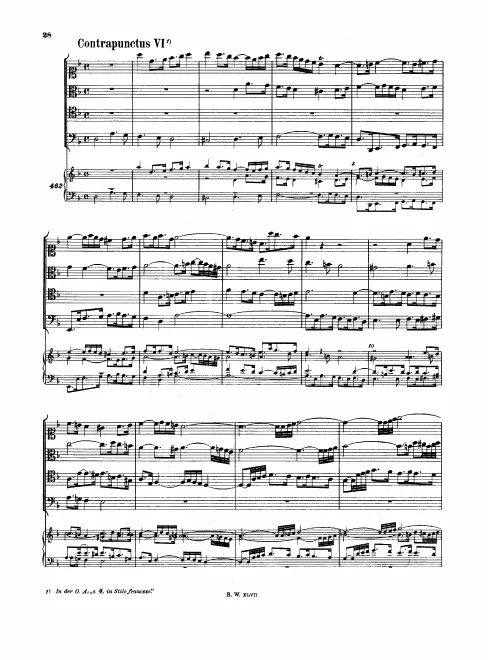 Contrapuncti VI-X