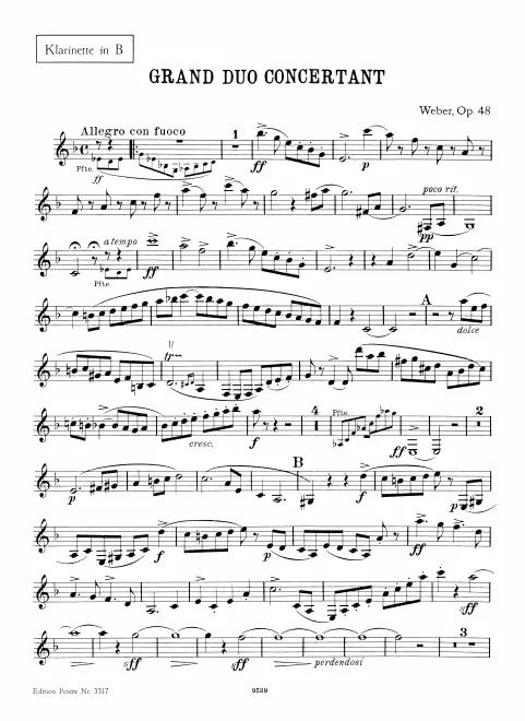 Clarinet (B♭)