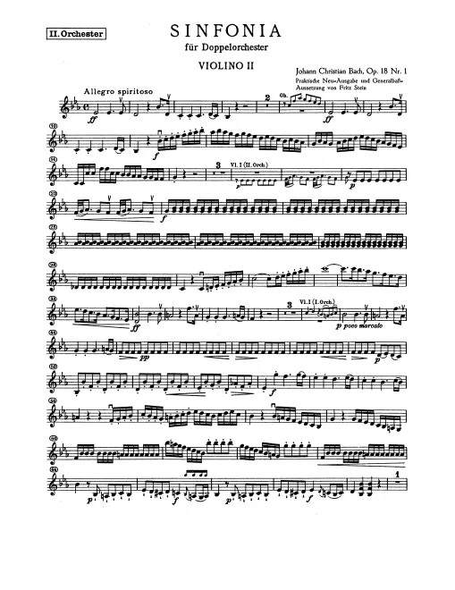 Violins II