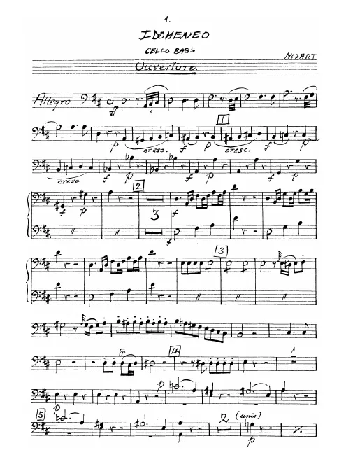 Cellos/Basses