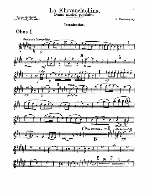 Oboe 1