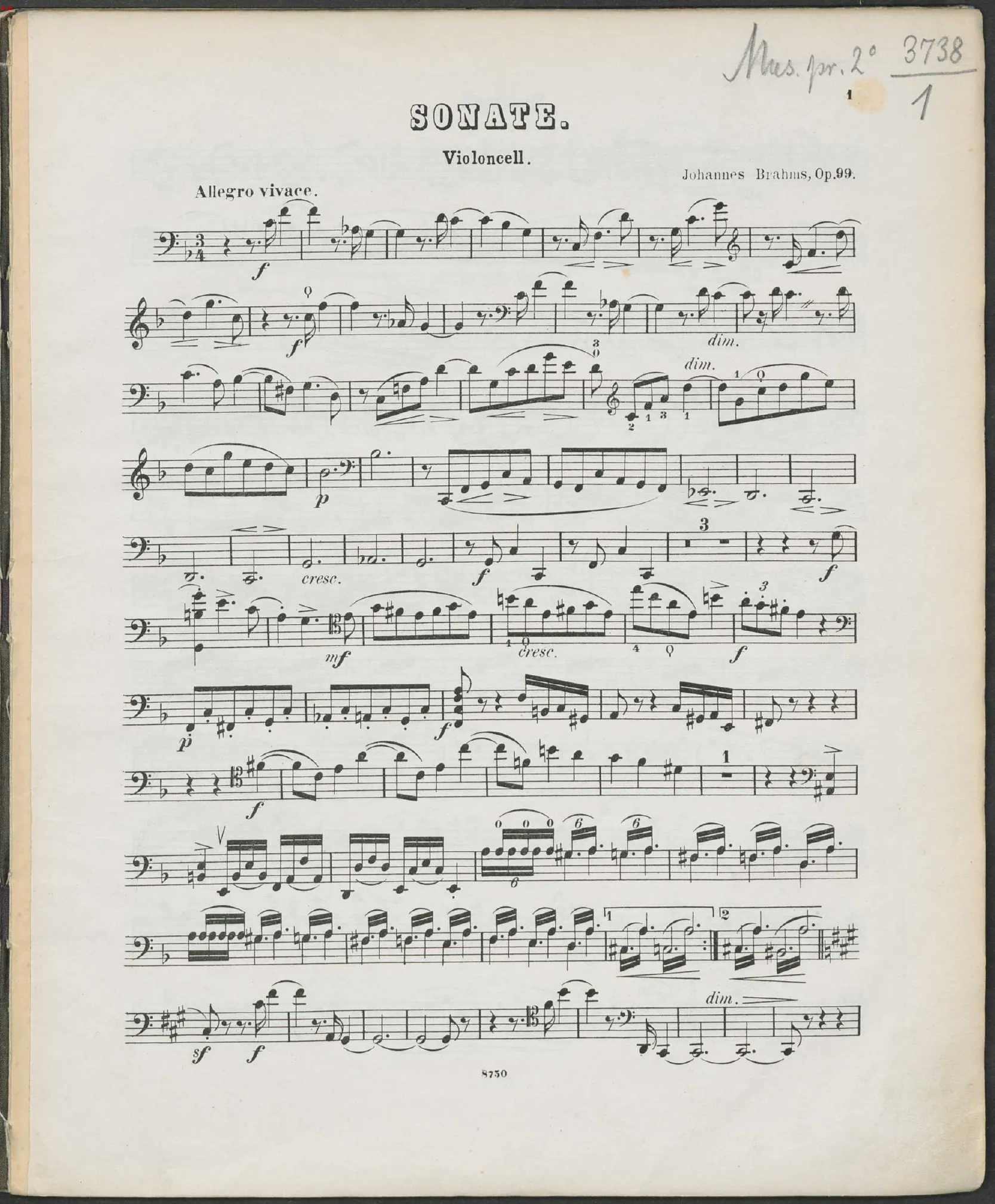 Cello Part