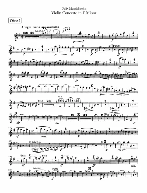 Oboe 1, 2