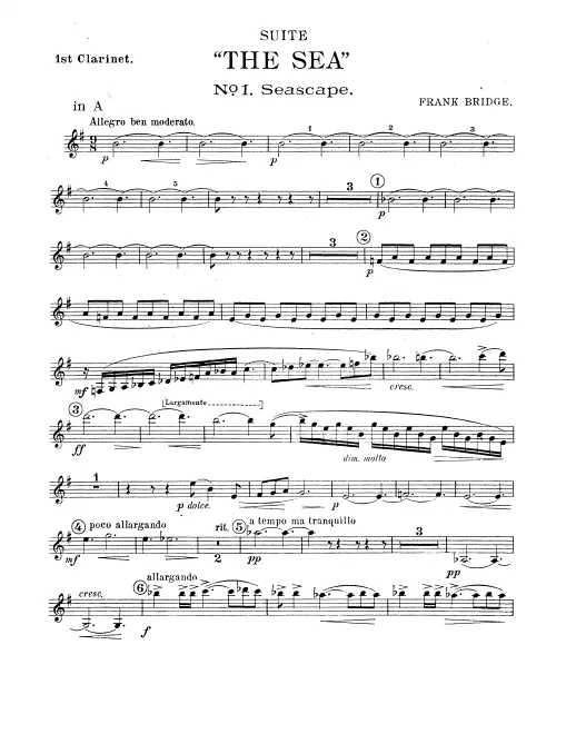 Clarinet 1, 2, Bass Clarinet (A/B♭)