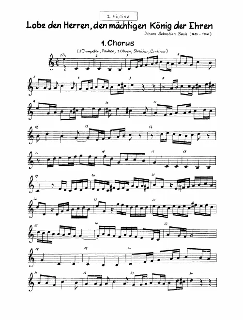Violins II