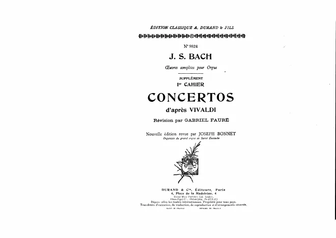 Concertos d'après Vivaldi