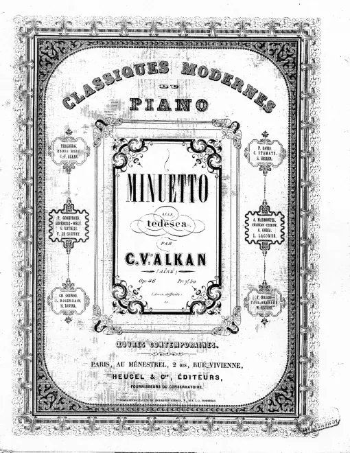 Complete score, with original cover