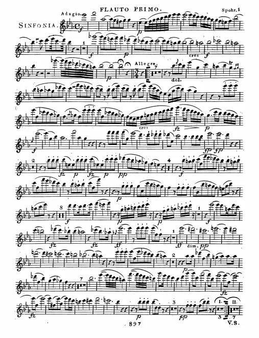 Flute 1, 2