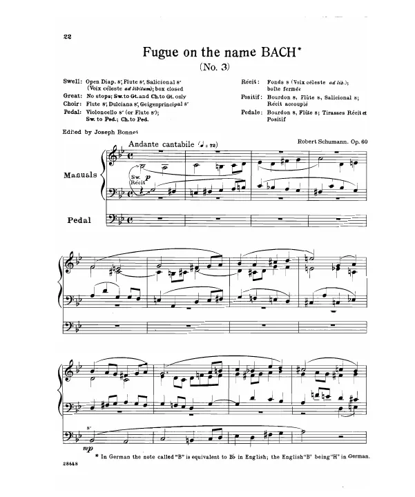 3. Fugue in