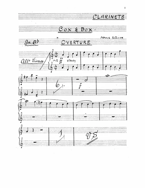 Clarinet 1/2 (A/B)