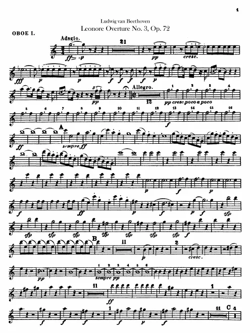 Oboe 1, 2
