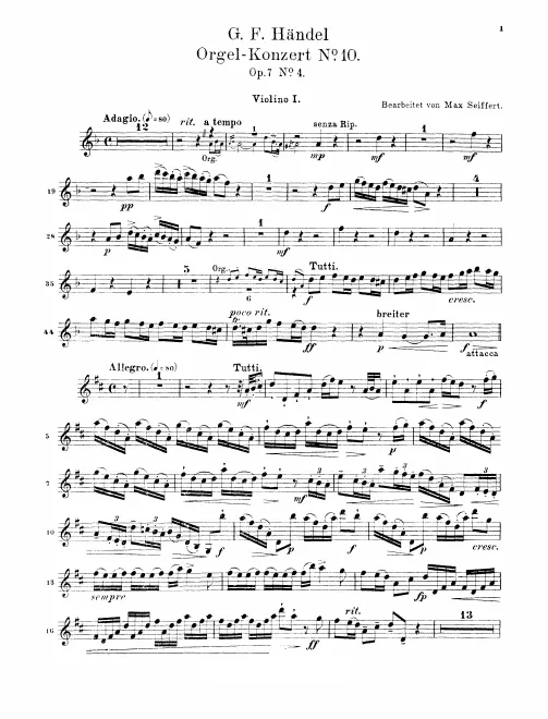 Violins I