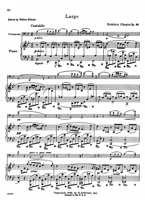 Complete Score and Cello Part