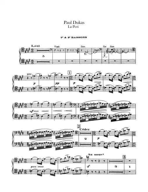 Bassoon 1/2, 3