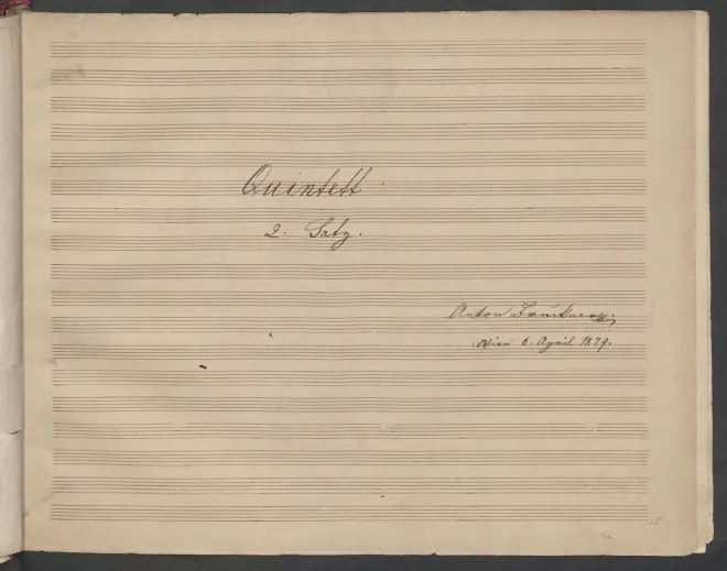 2. Andante, quasi allegretto