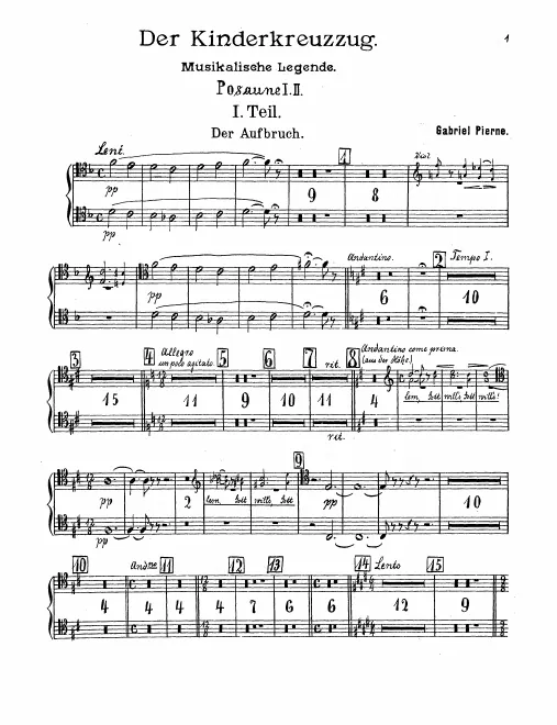 Trombone 1/2, 3, Tuba