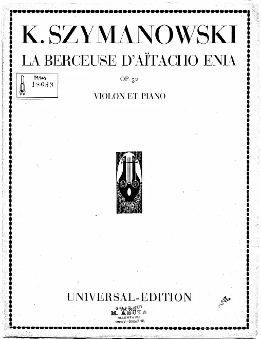 Complete Score and Violin Part