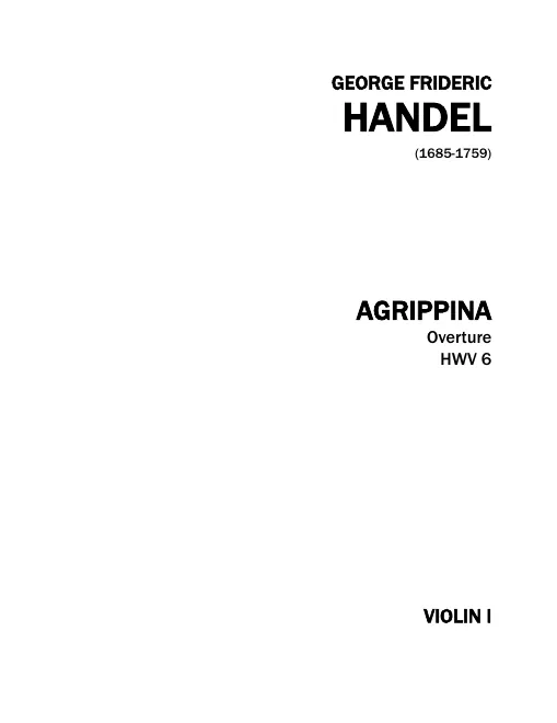 Violins I