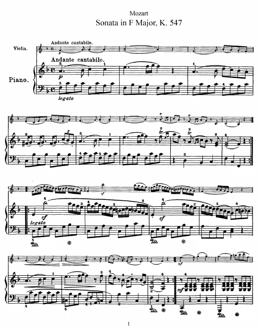 Complete Score and Part
