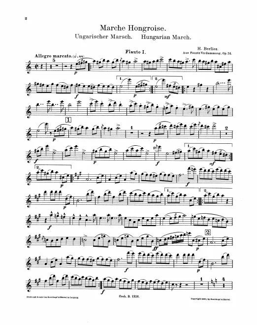 Flute 1, 2