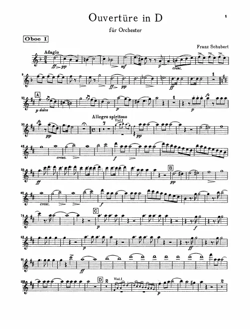 Oboe 1, 2